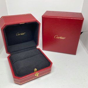 Authentic Cartier Ring Box with Outer Box
